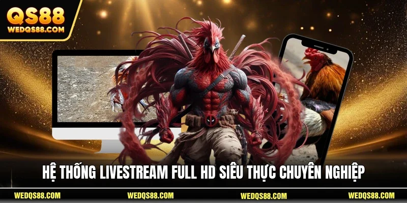 Hệ thống  livestream full HD siêu thực chuyên nghiệp